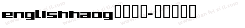 englishhaog四线三格字体转换