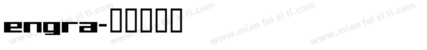 engra字体转换