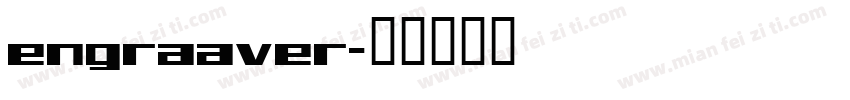 engraaver字体转换