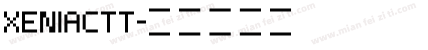 XeniaCTT字体转换