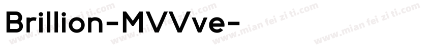 Brillion-MVVve字体转换