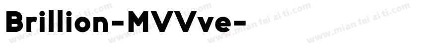 Brillion-MVVve字体转换