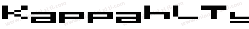 KappahlType-Regular字体转换