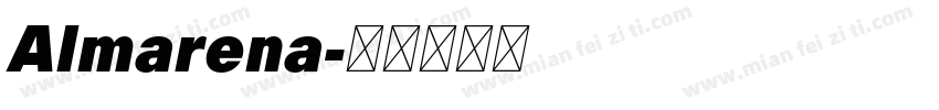 Almarena字体转换
