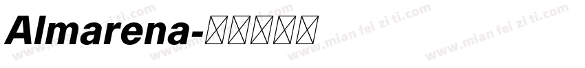 Almarena字体转换