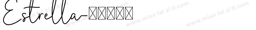 Estrella字体转换
