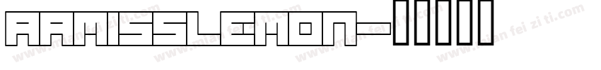 AaMissLemon字体转换