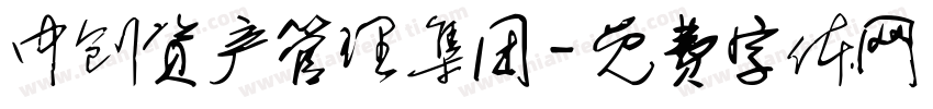 中创资产管理集团字体转换