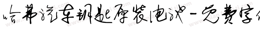 哈弗汽车钥匙原装电池字体转换