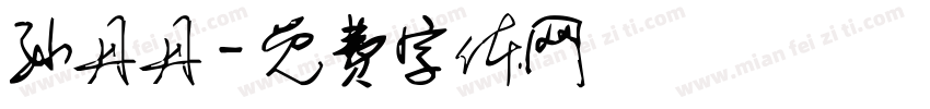 孙丹丹字体转换