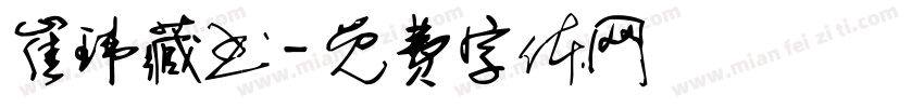 崔玮藏书字体转换