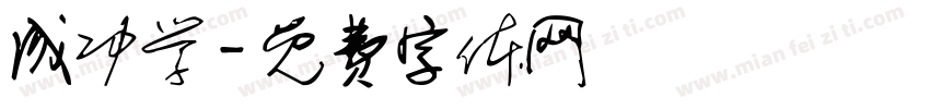 成功学字体转换