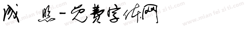 成發照字体转换