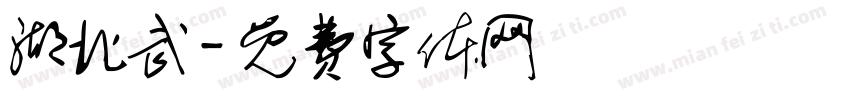 湖北武字体转换