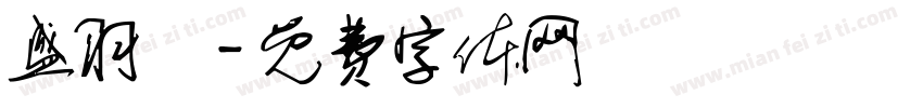 盛羽寜字体转换