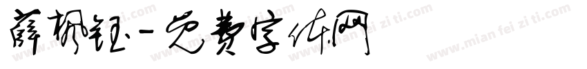 薛枫钰字体转换