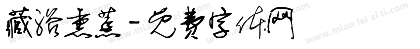 藏浴熏蒸字体转换