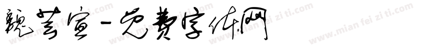 魏芸宣字体转换