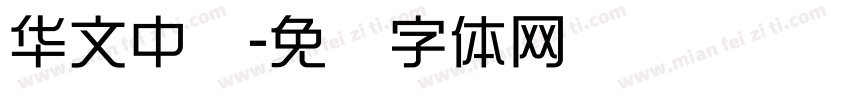 华文中书字体转换