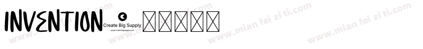 Invention字体转换