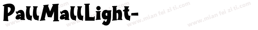 PallMallLight字体转换