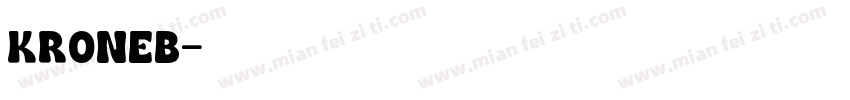 KRONEB字体转换