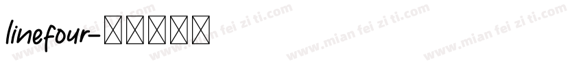 linefour字体转换