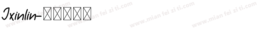 Jxinlin字体转换
