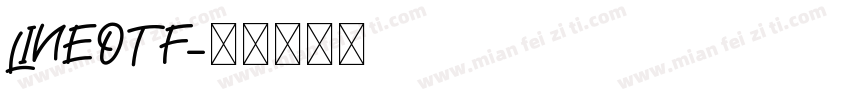 LINEOTF字体转换
