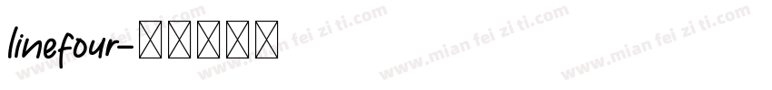 linefour字体转换