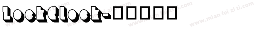 LockClock字体转换