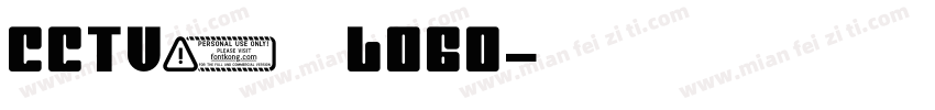 cctv7字体logo字体转换