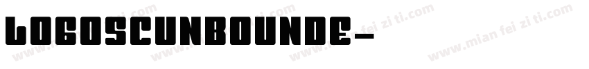 logoscunbounde字体转换