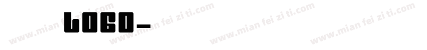 中文字体logo字体转换
