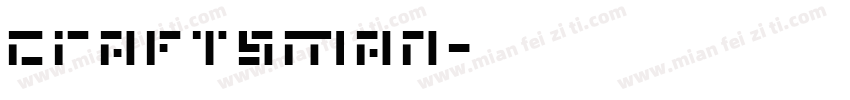 Craftsman字体转换