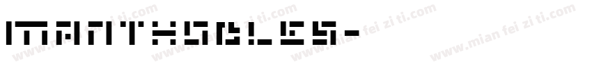 Manthodles字体转换