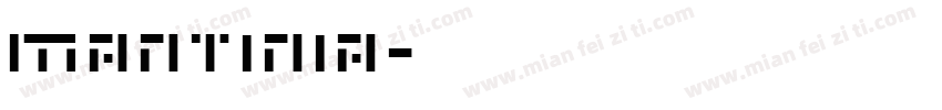 Mantinia字体转换