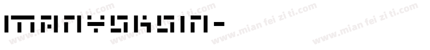 Manyokoin字体转换