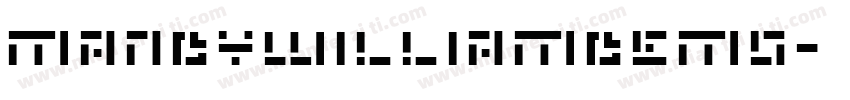 mandywilliamdemo字体转换
