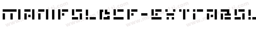 manifoldcf-extrabold字体转换