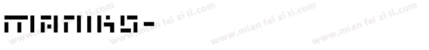 maniko字体转换