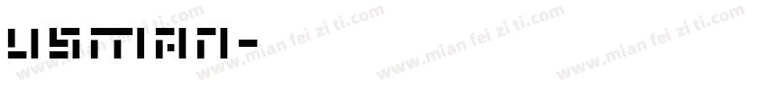 usman字体转换