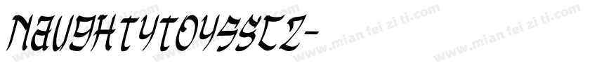 naughtytoysSC2字体转换