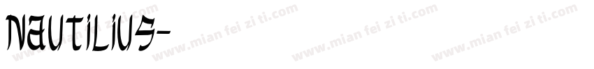 Nautilius字体转换