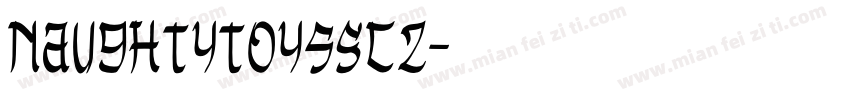 naughtytoysSC2字体转换