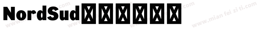 NordSud字体转换