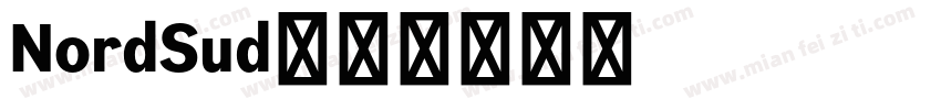NordSud字体转换