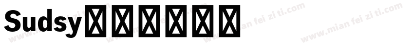 Sudsy字体转换