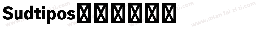 Sudtipos字体转换