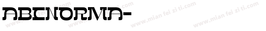 ABCNorma字体转换